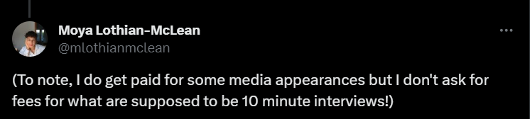 В эфир Sky News пригласили мужчину и женщину обсудить неравенство прав. Выяснилось, что ему заплатили больше, чем ей